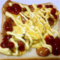 チョイコ's cooksnap of when they made 卵ふわふわ! トースト☆.