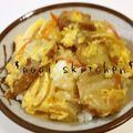 papikun's cooksnap of when they made 油麩の卵とじ.