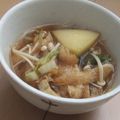 きらり流れ星's cooksnap of when they made 土鍋で ☆ 我が家のけん豚汁.