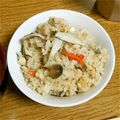pandaism's cooksnap of when they made めいふぁん流☆きのこの炊き込みご飯.