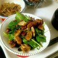 medias's cooksnap of when they made 唐揚げ☆リサイクル☆簡単サラダ.