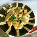 medias's cooksnap of when they made レンジｄｅ♡鶏ささみの梅しそマヨ和え♡.