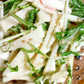 となりのカタコ's cooksnap of when they made 水菜と大根とカニカマのマヨぽんサラダ.