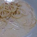 はなしま's cooksnap of when they made 簡単　鮭フレークの和風クリームパスタ.