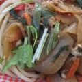 きらり流れ星's cooksnap of when they made プルコギ風ミートソースパスタ.