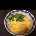 ちゃお☆♪'s cooksnap of when they made 菜の花と厚揚げの玉子とじ.