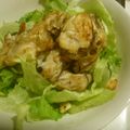 liutan's cooksnap of when they made 牡蠣のにんにくバター醤油　レタスも美味♪.