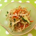 ﾋﾟｮﾝｺ's cooksnap of when they made 煮るだけじゃない！簡単切り干し大根サラダ.