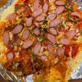 ☆空さん☆'s cooksnap of when they made フライパンで超簡単！美味しい☆おもちピザ.