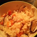 ハルとサスケ's cooksnap of when they made 鶏とキノコの絶品炊き込みご飯.