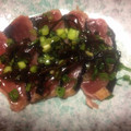 虹のこぶた's cooksnap of when they made かつおのたたきネギと塩昆布のソース.