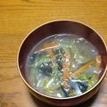 yukiyuko38's cooksnap of when they made ダイエットに最適な野菜たっぷり春雨スープ.