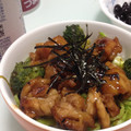 atsuka's cooksnap of when they made 温玉とろ～り、鶏の照り焼き丼.