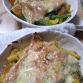 *suzuko*'s cooksnap of when they made かぼちゃとほうれん草のグラタン.