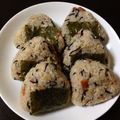 ポメちょん's cooksnap of when they made 簡単★☆ひじき&梅干しのおにぎり.