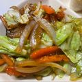 ★なみ☆'s cooksnap of when they made 野菜炒め☆焼肉のタレ味.