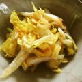TYSK's cooksnap of when they made 白菜の簡単サラダ.