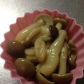 ゴッドエネル's cooksnap of when they made 簡単一品♪シメジでバターポン酢♪.