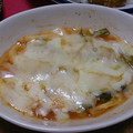 RINRI☆'s cooksnap of when they made 長ネギのキムチーズ焼き✿.