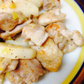 pecoち's cooksnap of when they made 楽うまっ♪鶏肉と長芋のネギ塩炒め〜.