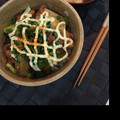 タ•ま〜み's cooksnap of when they made 【こってり】簡単ネギねぎマヨ焼き鳥丼.