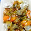 しろロック's cooksnap of when they made 豚肉を置き換え！こんにゃく酢豚.