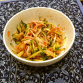 ラディ子's cooksnap of when they made 和えるだけ！キムチの簡単韓国サラダ.