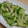 manakao's cooksnap of when they made セロリときゅうりの甘酢サラダ☆お新香風♪.