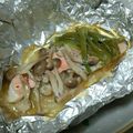 syusyutaro's cooksnap of when they made ♥サーモンのホイル焼き♥.