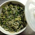 おかちめんこ111's cooksnap of when they made 離乳食完了期からの小松菜のふりかけ.
