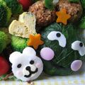さっちゃんぽんちん's cooksnap of when they made はんぺんの白くまちゃん☆キャラ弁おかず.