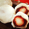 ラスタベビー's cooksnap of when they made いちご大福　電子レンジで意外と簡単！.