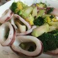 こはるネコ's cooksnap of when they made 本格的に作るイカとブロッコリの炒め.
