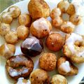 rontoramou's cooksnap of when they made カリ！モチ！豆腐白玉チョコドーナッツ♪.