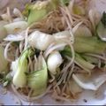 ShinobiK's cooksnap of when they made チンゲン菜＆もやし炒め.