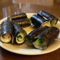 蜂蜜牛乳's cooksnap of when they made くるくる～、ちくわのチーズ・海苔巻き.