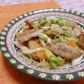 赤い電話's cooksnap of when they made グリルで!柔らか豚トロのネギ塩炒め＊.