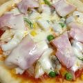 sakanacchi's cooksnap of when they made フライパンで簡単に出来ちゃう！自慢ピザ！.