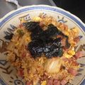 ひーすけ3's cooksnap of when they made 豚キムチチャーハン(*^▽^*).
