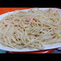じゅんかよ's cooksnap of when they made 簡単♡ヘルシーたらこパスタ.