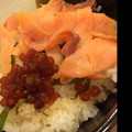 むちmuchiko's cooksnap of when they made いくらとスモークサーモンと玄米の丼.