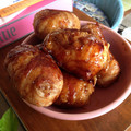 はるかぼちゃ's cooksnap of when they made 肉巻きおにぎり☆焼肉のたれ.
