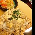 おやつはかーる♪'s cooksnap of when they made 簡単ヘルシー煎りたま豆腐丼.