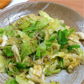 SORAKH's cooksnap of when they made 【男の料理】キャベツとジャコの塩炒め.