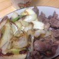 マスカットさん's cooksnap of when they made 箸が止まらない！葱と砂ずりの炒め物.
