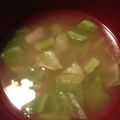 はらぺこウサギのママ's cooksnap of when they made キャベツの味噌汁.