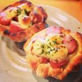 わたげ1212's cooksnap of when they made HM☆トースターで簡単＊ミニ惣菜パン.