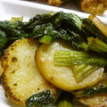 maruru-nn's cooksnap of when they made じゃがいもとほうれん草のバター醤油炒め.