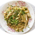 ☆AMR☆'s cooksnap of when they made 長芋と舞茸のガーリック炒め.
