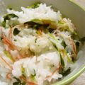 maruru-nn's cooksnap of when they made 簡単☆豆苗とカニカマのチャーハン.